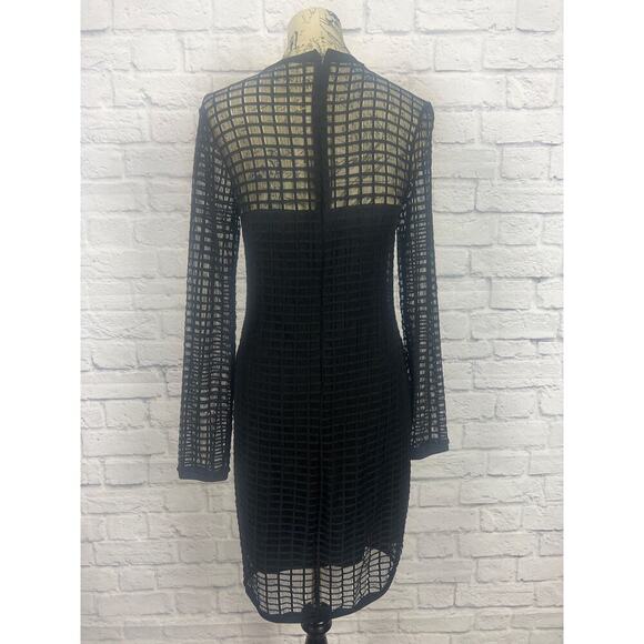 K. Jordan Black Fitted Cocktail Dress - Size Small - Picture 5 of 9